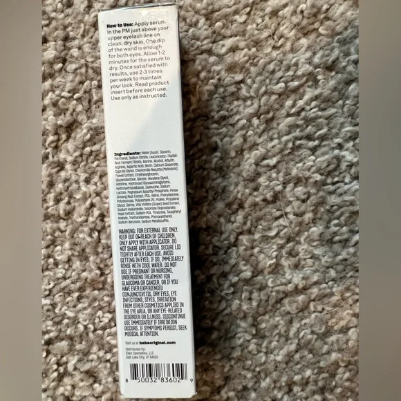 New in Box - Babe Original Lash Serum - 3 month Supply - Picture 7 of 8